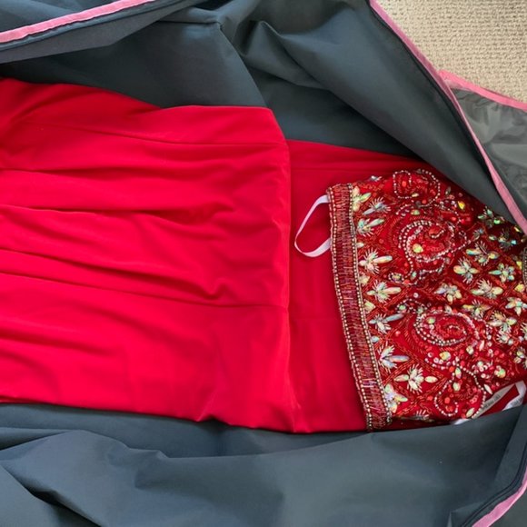 Red Prom Dress - Picture 2 of 4